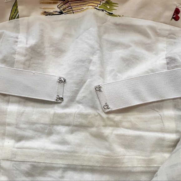 J. Crew Hula Girl Size 4 Dress Strapless Hawaiian Hawaii Beach Scene Aloha - Picture 10 of 15